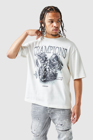 Icon Rings Tee - White