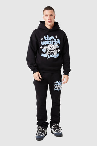 World Is Yours Jogger - Black
