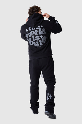 World Is Yours Hood 2.0 - Black