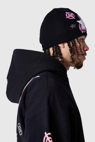 Shoot For The Stars Beanie 2.0 - Black