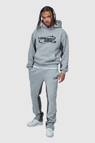 LORENZO WORLD TRACKSUIT - GREY