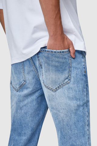 RIGID RELAXED JEAN - BLUE