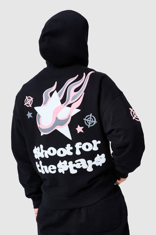 Shoot For The Stars Tracksuit - Black
