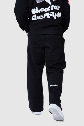 Shoot For The Stars Jogger - Black