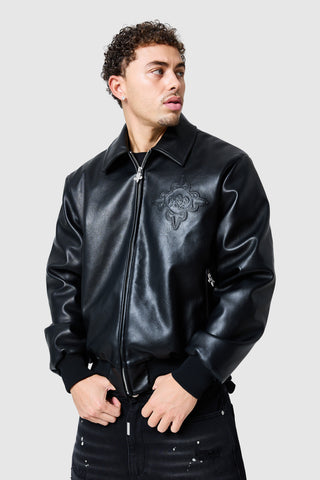 Icon Pu Jacket - Black