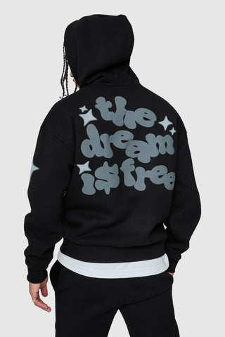 DREAM IS FREE 2.0 HOOD - BLACK