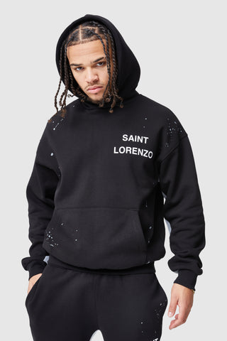 SAINT PANEL TRACKSUIT - BLACK