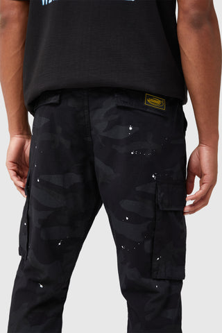 MILITIA CARGO - BLACK CAMO