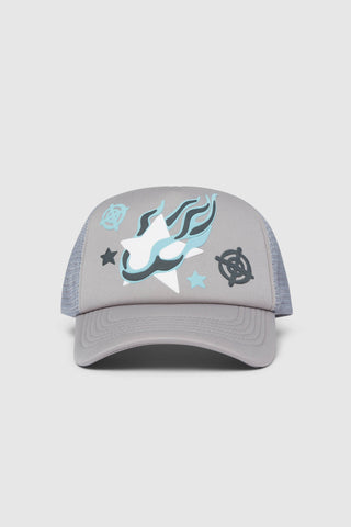 Target Trucker Cap - Moon Grey