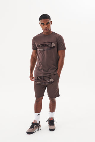 Orbit Boucle Short - Brown/Camo